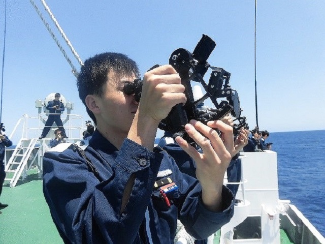 航海科実習の様子