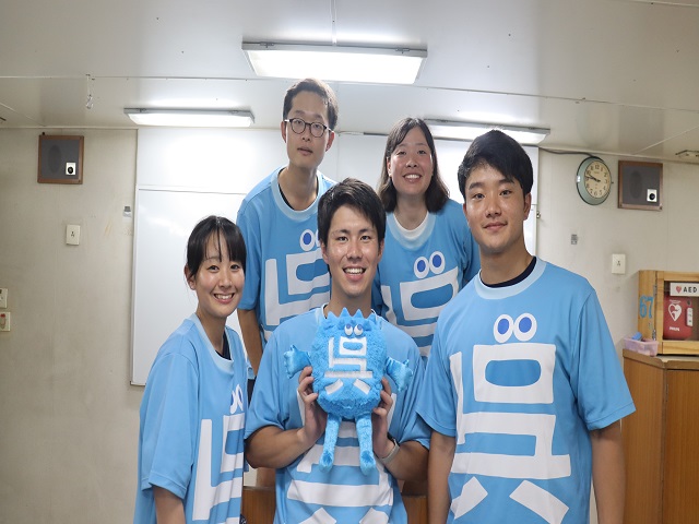 呉市公式キャラクター「呉氏」と共に